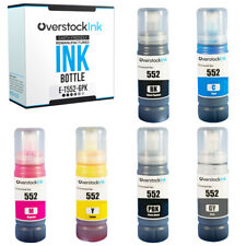 Compatible Ink Bottles for Epson 552 Black Color Combo Fits EcoTank Pro picture