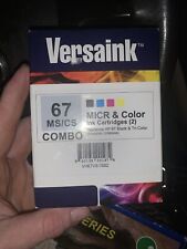 Versaink-Nano HP 67 MS MICR Black Ink Cartridge for Check Printing picture