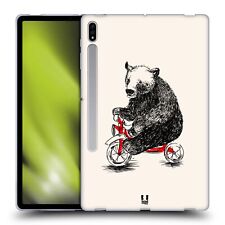 HEAD CASE DESIGNS ANIMALS ON BIKES SOFT GEL CASE FOR SAMSUNG TABLETS 1 picture