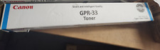 New Genuine Canon GPR-33 Cyan Toner iRA C7055/ C7065/ C7260/ C7270 GPR 33 Sealed picture