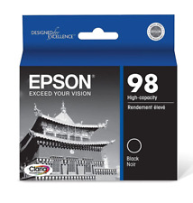 Epson 98 Claria® Black High-Yield Ink Cartridge, T098120-S NEW picture