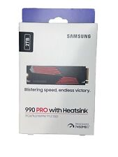 Samsung 990 2TB Pro PCIe 4.0 M.2 SSD NVMe MZ-V9P2T0 Heatsink  USB to M.2 Adapter picture