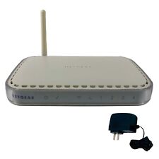 NETGEAR WGT624 v4 108 Mbps 4-Port Wireless Firewall Router w/ Adapter picture