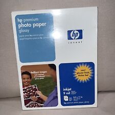 HP Premium Glossy Photo Paper 8.5 x 11 Inkjet 15 Sheets C6039A New picture