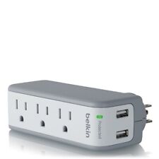 Belkin SurgePlus 3-Outlet Mini Travel Swivel Charger Surge Protector  picture