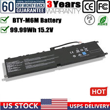 NEW BTY-M6M BATTERY FOR MSI CREATOR 15 A10SFS A10SE STEALTH GE66 GS66 WS66 US picture