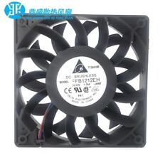 Delta FFB1212EH 12025 DC12V 1.74A 12CM 3-Wire High Airflow Cooling Fan picture