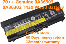 70++ Genuine 94WH 0A36303 Battery For Lenovo-ThinkPad T430 W530 T530 L430 L530 picture