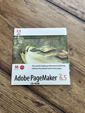 1996 Adobe PageMaker 6.5 MAC version, excellent condition (handwritten serial) picture