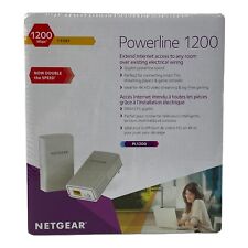 Netgear Powerline 1200 1200 Mbit/s Ethernet LAN Extender - White (Pack of 2) picture