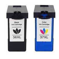 1 Black, 1 Color Lexmark 36XL 37XL Remanufactured Ink Cartridge Replacement picture