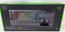 Razer Ornata Chroma Mecha-Membrane RGB Gaming Keyboard With Ergonomic Wrist Rest picture