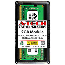 2GB DDR3-1600 SODIMM Kingston ASU16D3LFS1KBG/2G Equivalent Laptop Memory RAM picture