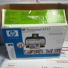 HP Photosmart A717-Compact Digital Inkjet-Photos Up 5x7 Printer New Open Box picture