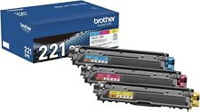 3-Pack Genuine Brother TN221 C/M/Y Color Toner TN2213PK -  picture