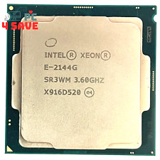 Intel Xeon E-2144G 3.60GHz 4-Core 8MB LGA1151 Server CPU Processor SR3WM 71W picture