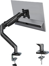 BONTEC Single Arm Monitor Desk Mount for 13 to 34 Inch Screen, Tilt, Swivel, Gas picture