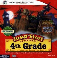 JumpStart 4th Grade Haunted Island PC MAC CD learn math speech writing math etc picture