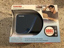 Sealed New Boxed Toshiba Portable External Hard Drive 500GB USB 2.0 593212-40 picture