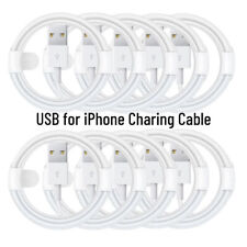 10 PCS USB Charging Data Sync Cable Fast Charger Cord Lot For iPhone XR X XS 8 7 picture