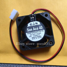 1pcs  SANYO 109P0424H7D16 DC24V 0.08A 40*15MM axial flow cooling fan 3pin picture