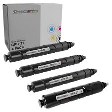 4PK COLOR BLACK for Canon GPR-31 GPR31 Laser Toner Cartridge C5235A C5240 C5240A picture