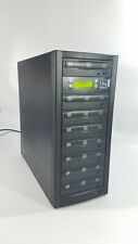 One Touch 7 Copy DVD / CD Duplicator Burner Copier Works. Church Owned. picture