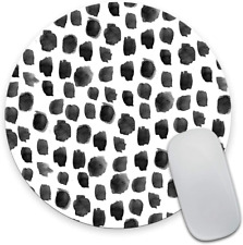 Smooffly Polka Dot Mouse Pad, Polka Dot Print, Dot Pattern, Gift for Her, Cute R picture