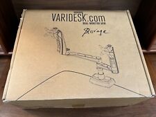VARIDESK Dual Monitor Arm 49920 in Silver, New in Open Box picture