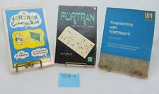 Lot of 3 Vintage FORTRAN Books, A Fortran Coloring Book, Logic & Programming + picture