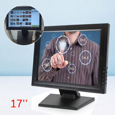 17 Inch Portable Touch Screen Lcd Display Monitor Led Usb Vga Pos Windows7/8/10 picture