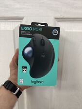Logitech - ERGO M575 Wireless Trackball Mouse with Ergonomic Design - Black NEW picture