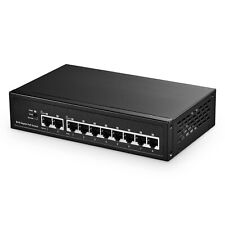 10 Port Gigabit POE Switch 8 POE+ Ports 1000Mbps 2 Gigabit Uplink IEEE802.3af... picture