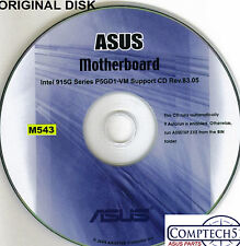 ASUS GENUINE VINTAGE ORIGINAL DISK FOR P5GD1-VM Motherboard Drivers Disk M543 picture