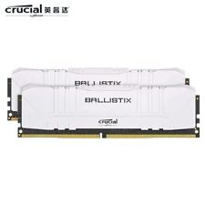 Crucial Ballistix 3000MHz DDR4 RAM Desktop Memory 8GB 8GBx1 BL8G30C15U4W White picture