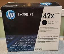 Genuine HP LaserJet 42X (Q5942X) High Volume, open boxed/sealed toner picture