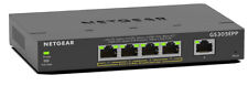 NETGEAR 5-Port Gigabit Ethernet Smart Managed Plus Switch - (120 Watt) GS305EPP picture