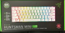 Razer Huntsman Mini - 60% Optical Gaming Keyboard - Special Edition White  NEW picture