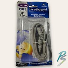 6' Belkin Pro Mouse/Keyboard Extension for PS/2 F2N035-06 picture