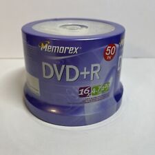 Memorex DVD+R 16x 4.7GB 120 min, 50 Pack [Brand New] picture