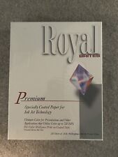 NEW Royal Brites Premium 8.5 x 11 Specially Coated Inkjet Paper 200 Sheets 24 Lb picture