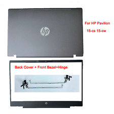 New LCD Back Cover & Front Bezel Hinges For HP Pavilion 15-CS 15-CW 15-CS3073CL picture