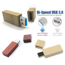 USB 2.0 3.0 Flash Drive 64GB 32GB 16GB 8GB High Speed Wooden USB Memory Stick picture