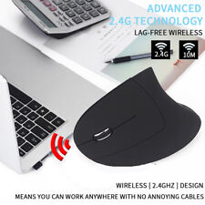 Ergonomic Vertical 2.4G Wireless Left Hand Optical 6D 1600DPI Gaming Mouse picture
