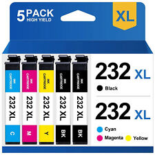 232XL BK Color Ink replacement for Epson 232XL WorkForce WF-2930 XP-4200 Lot picture