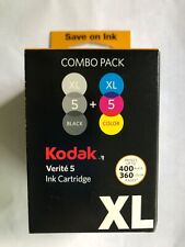 Kodak Verite 5 XL Combo Pack Ink Cartridge Black & Color XL Cartridge New Sealed picture