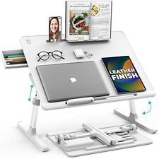 Cooper Desk PRO Adjustable Laptop Table, Bed Desk for Laptop, Desk Pearl White picture
