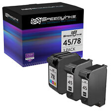SPEEDYINKS 3PK Replacements for HP 45 / 51645A & 78 / C6578D Ink Cartridges picture