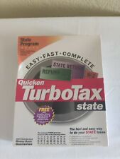 Quicken TurboTax State Program 2000 For Windows 95/98/NT 4.0/2000/Me New Sealed picture