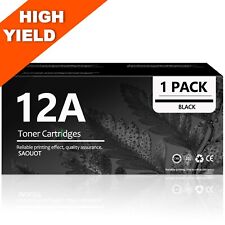 Q2612A Toner Cartridge Black Replacement for HP 12A Q2612A 1010 1020 3015 picture